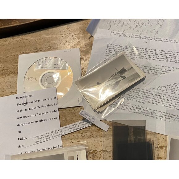 World War II Memorabilia Collection 1941 Pearl Harbor Jacksonville Reunion DVD P - Picture 1 of 6